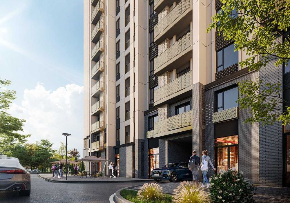 ЖК BI SAN`AT 2-к квартира 57.74 м2. г. Ташкент, ул Фергана йули