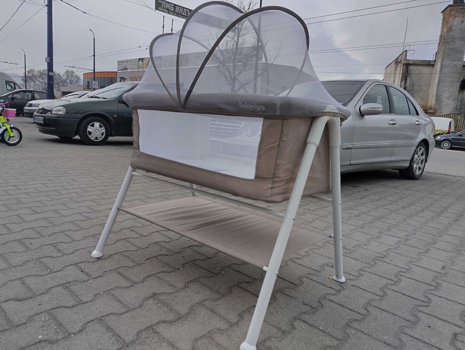 MONI Бебешко легло KALINIHTA бежов