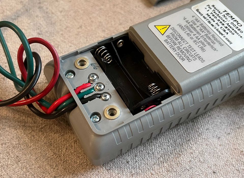 Tester Tempo Sidekick 7B EU in stare de functionare cu husa si cabluri