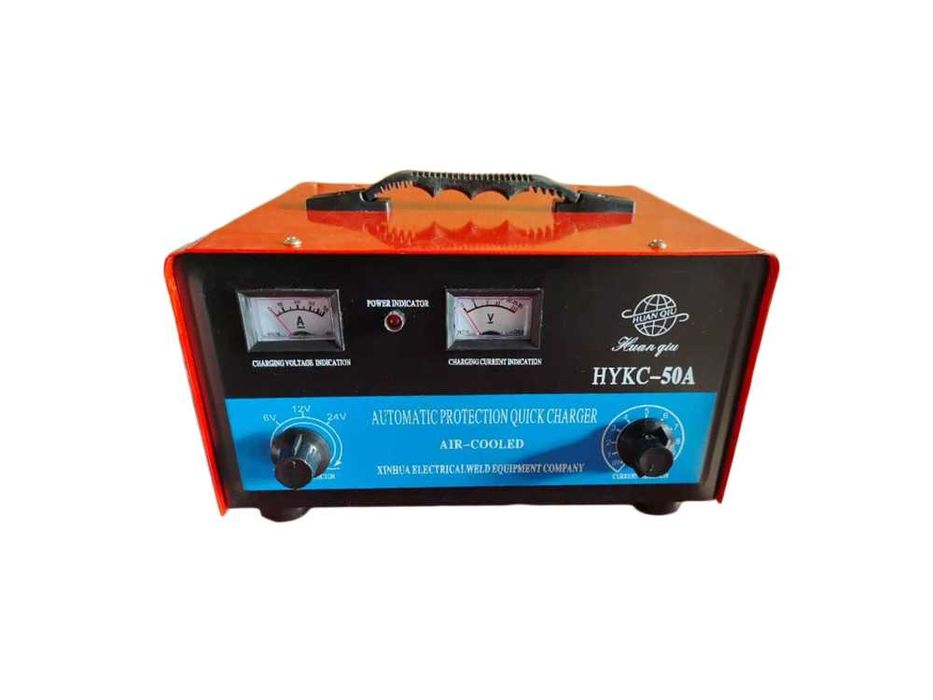 Зарядно за акумулатор 230VAC , 6V,12V.24VDC , 50A