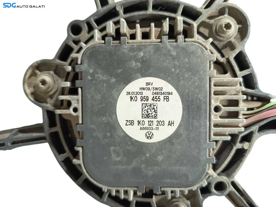 Electroventilator Ventilator Volkswagen Golf 6 1.6 TDI 2008 - 2013 Cod 1K0121203AH 1K0959455FB [MA0344]