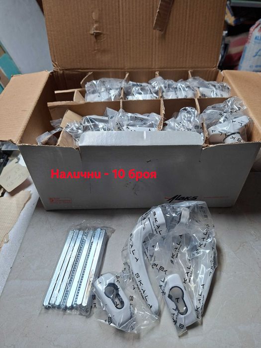 Дръжка за алуминиева врата със секретна розетка