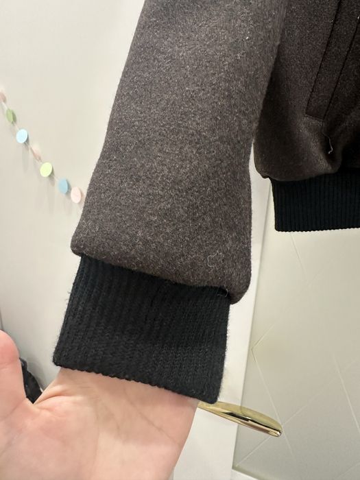 Корейский бомбер из шерсти