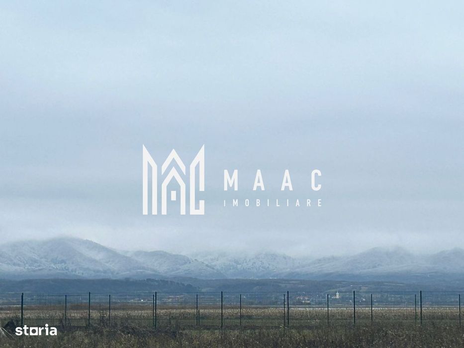 Teren intravilan | 860 mp | Deschidere 16 m | Priveliște montană | Bra