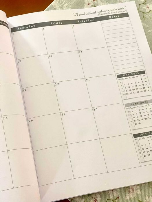 Бележник планер за 60 месеца - 2025-2029