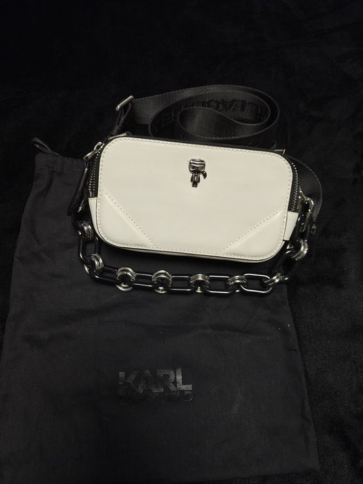 Geanta Karl Lagerfeld, piele naturala, originala
