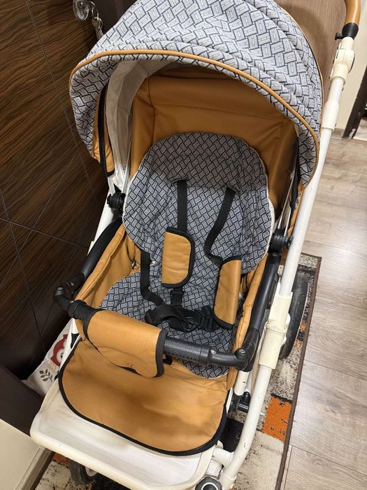 Детска количка с два коша