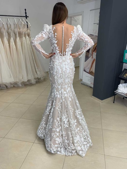 Дизайнерска булченска рокля OKSANA MUKHA