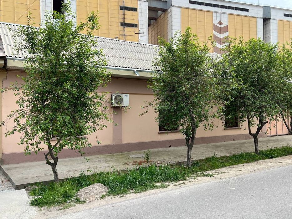 Джума Заления эливаторни олдида тайор ховли