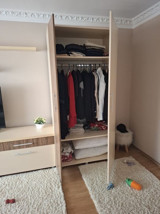 Mobila living cu spatiu de depozitare