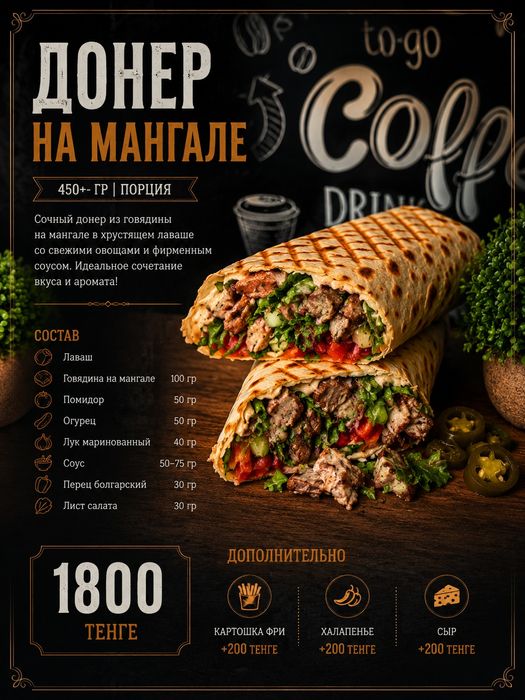 ЕДА Костанай с доставкой