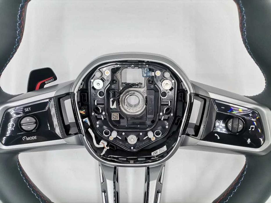 M Спортен волан Red BMW 5 G60 G61 7 G70 X3 G45 Пера Boost M Power