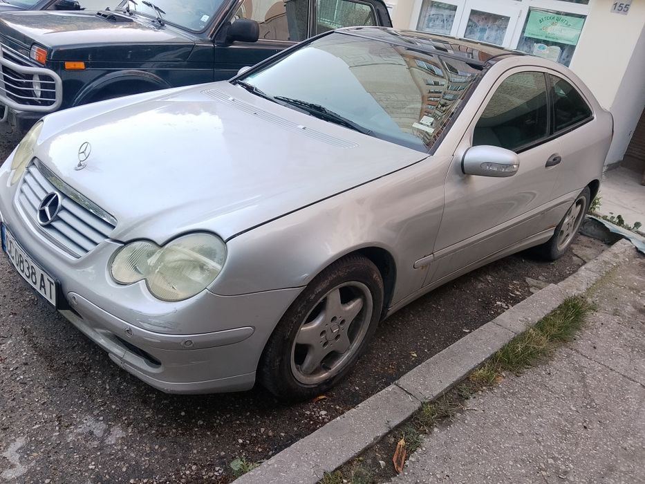 Мерцедес Ц 180 безин, газ, автомат