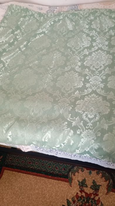 Продам шторы жаккард+ тюль к ним