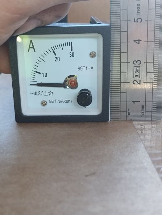 Ampermetru analogic AC 30 A