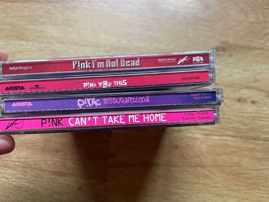 Colectie 4 CD-uri cu PINK