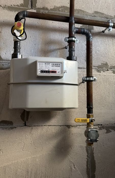 Подключение газа