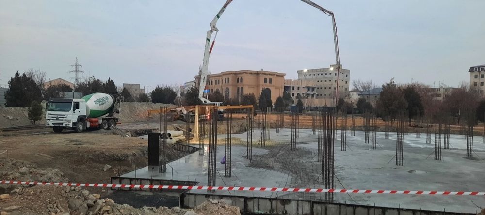 Tayyor beton. Готовый бетон. Ready concret.