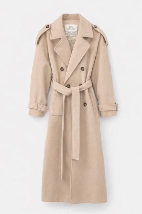 Елегантно дамско палто VIVA COUTURE – Limited Edition, ново