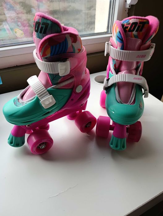 Детски ролери 2 в 1 Yvolution - Neon Combo Skates,