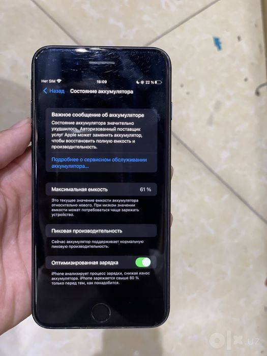 iphone 7+ 128 tali yaxshi holatda