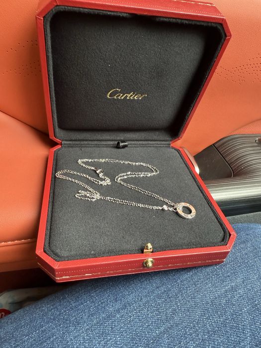 Цепочка оригинал от cartier новый