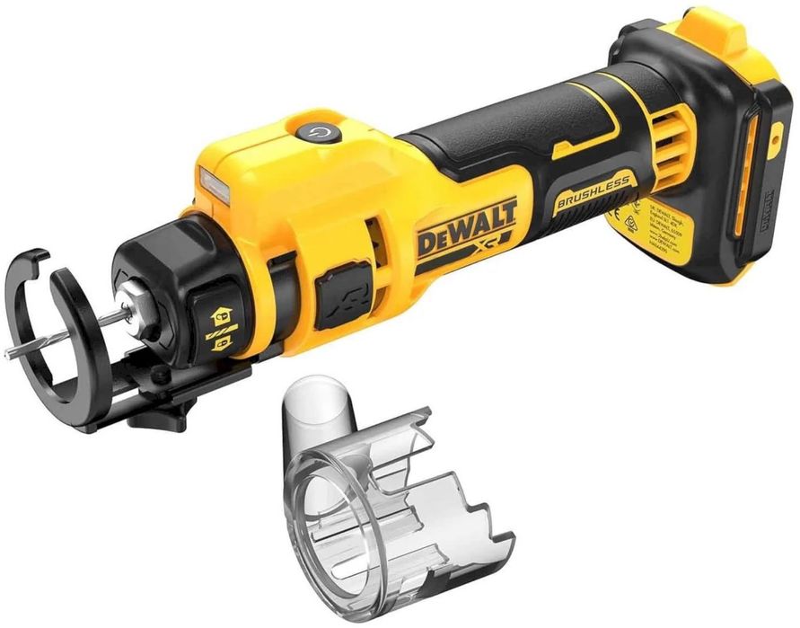 Акумулаторна фреза за гипсокартон DeWALT DCE555N 18V