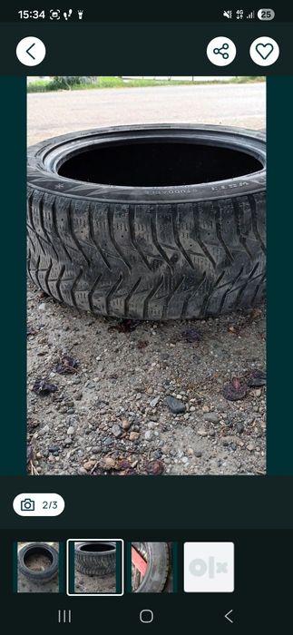 Cauciucuri M+S in stare foarte buna