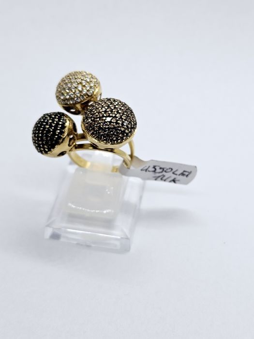 Vand inel dama din aur 14 k 11.67 g cod 373