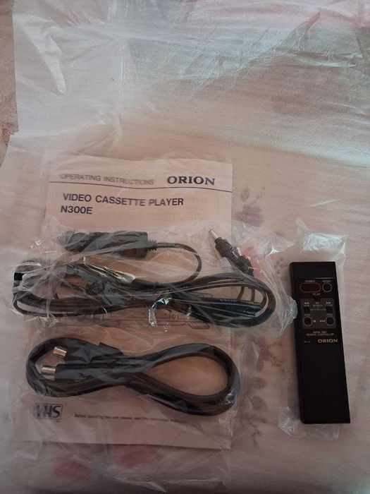 Orion N300E-V — новый видеомагнитофон Made in Japan, полный комплект