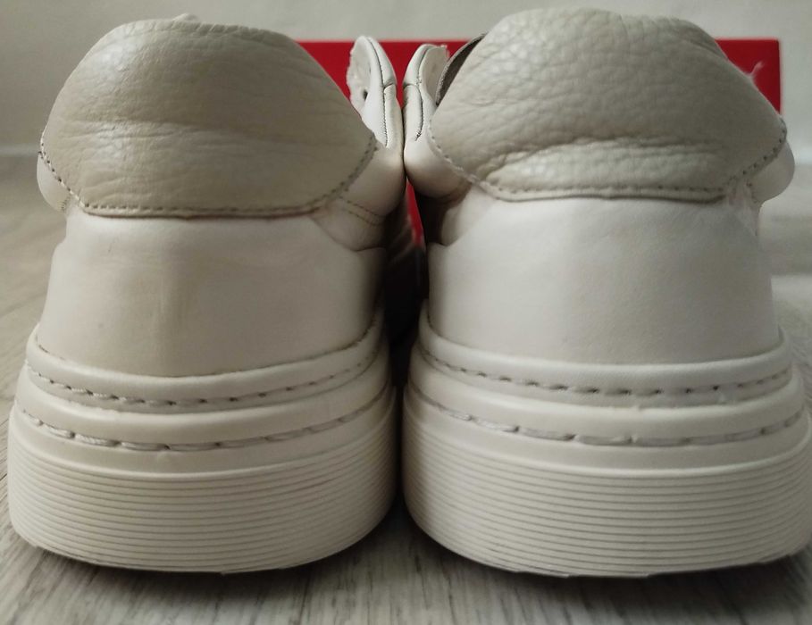 ZARA кожаные кеды кроссовки 39 б.у.