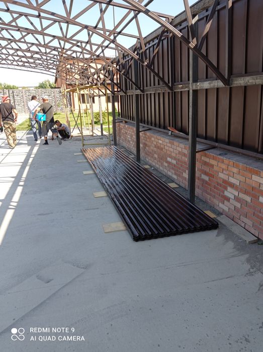 Профнастил. Кровля. Поликарбонат. Фасад