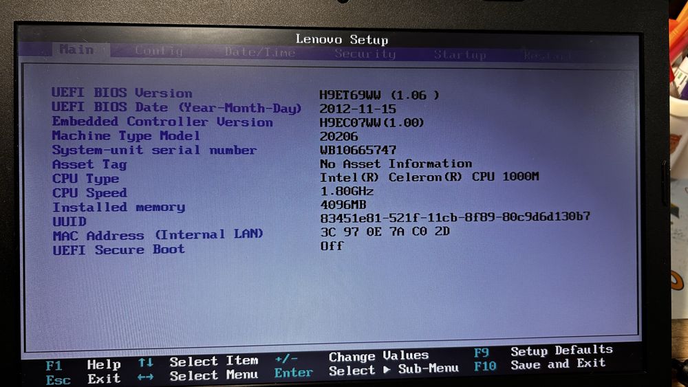 Ноутбук  Lenovo B590