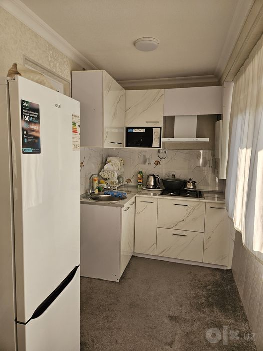 Kavartira ijaraga beriladi Qoqon shaxar Navoi mavzesi 3 xona 4 xona qi