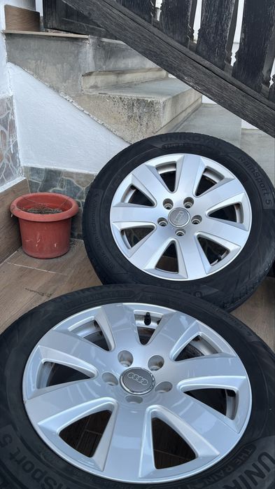 Jante R16 Audi originale/Jenți/Genți/Roți/Aliaj/Alu/Set/A3/A4/A6/Q2/Q3