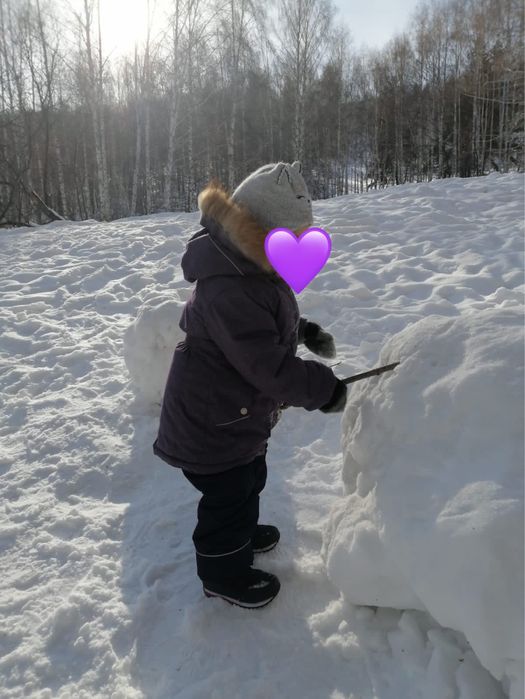 Зимний костюм на девочку(р-н ЦДК)