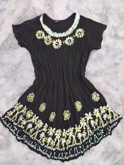 Rochie vâscoză vaporoasă