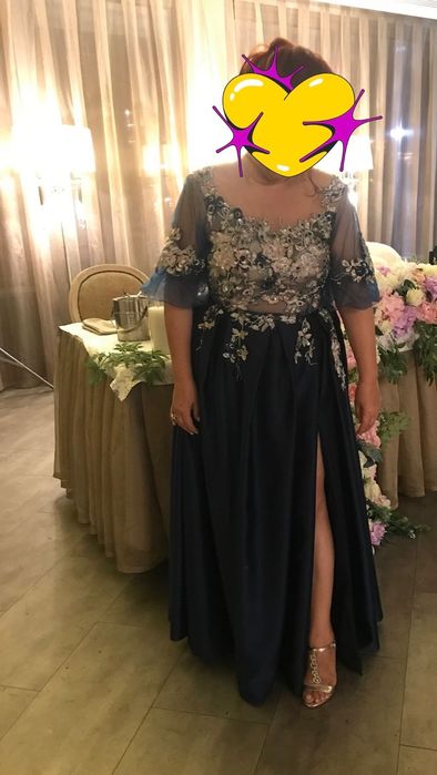 Rochie de ocazie bleumarin - ca nouă