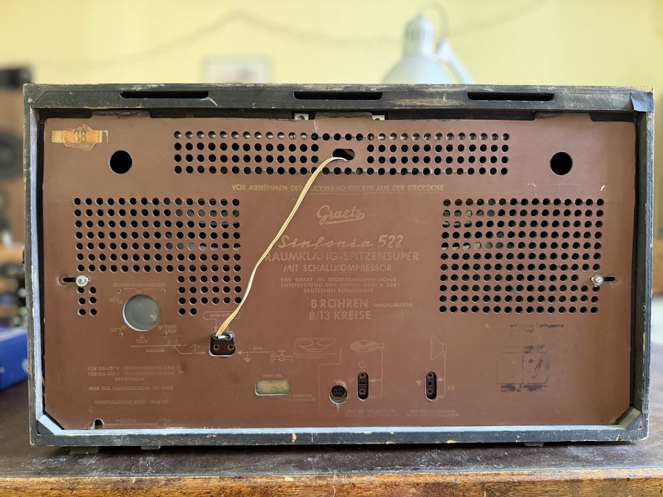 Radio Graetz Sinfonia 522 (An 1957-1959)
