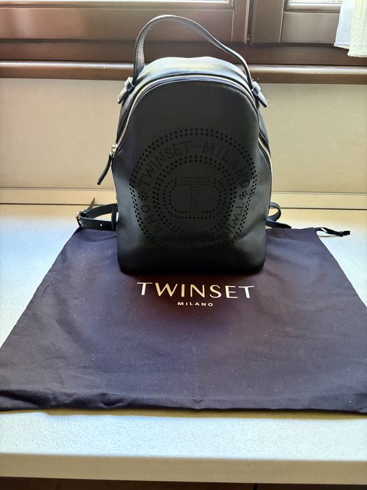 Twinset кожена раница