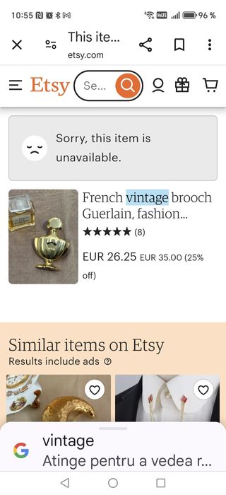 Givenchy vintage brose