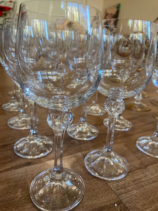 Бокалы для вина. хрусталь 12 шт