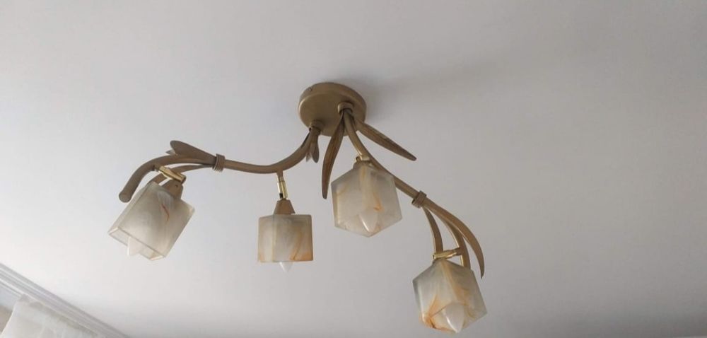 Люстра 4х рожковая