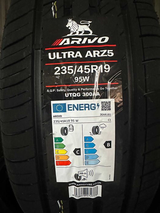 Нови летни гуми ARIVO ULTRA ARZ5 235/45R19 95W НОВ DOT