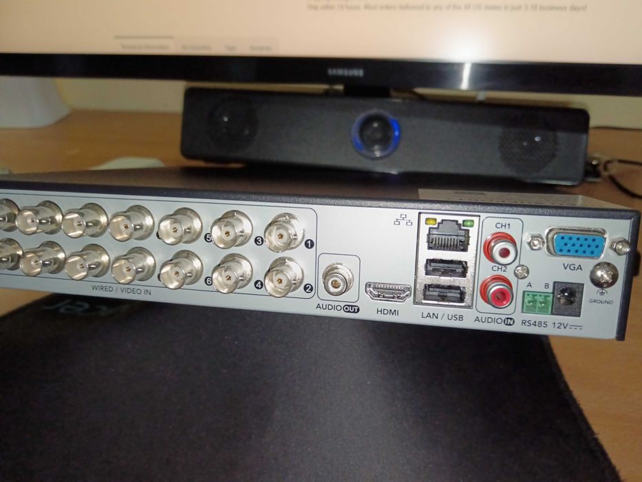 NIGHT OWL  DVR CU 16 canale, cu 6 camere (SCHIMB CU ....