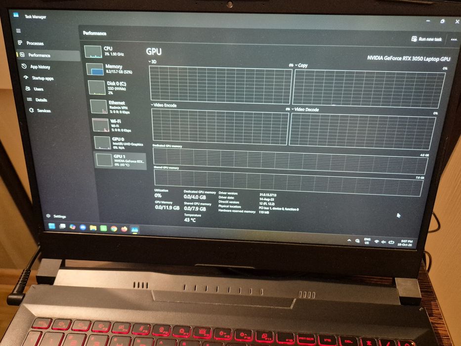 Laptop MSI Katana GF66