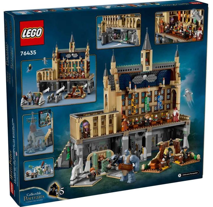 НОВО LEGO Harry Potter 76435 - Голямата зала в замъка Хогуортс