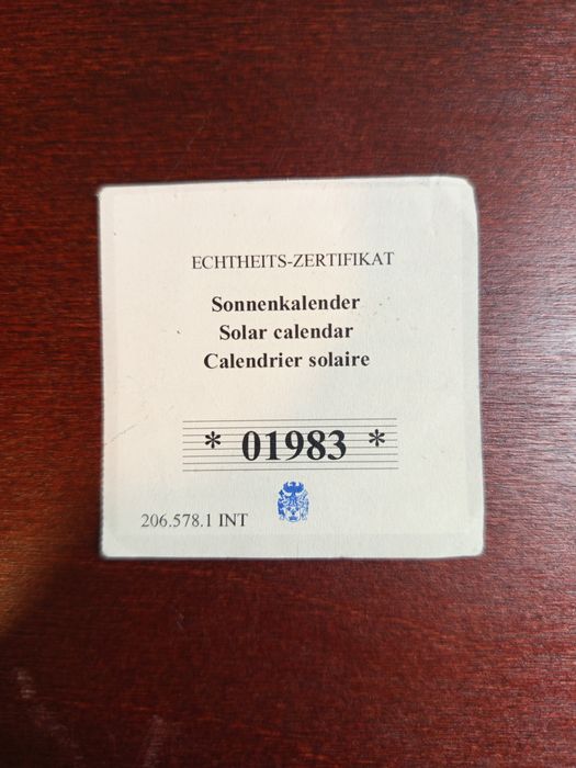 Позлатен плакет"Мистична Америка"