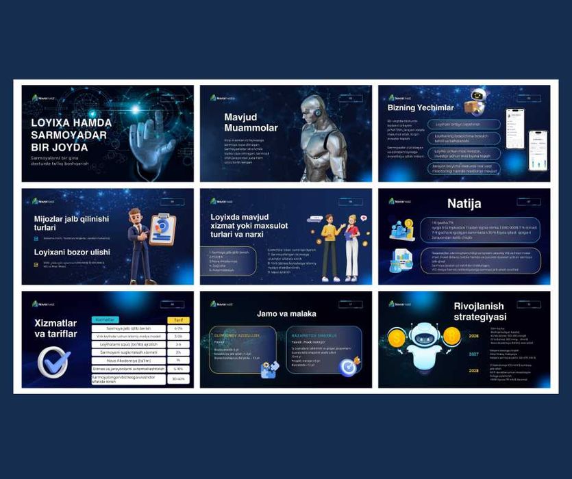 Корпоративное портфолио для производства и строительства