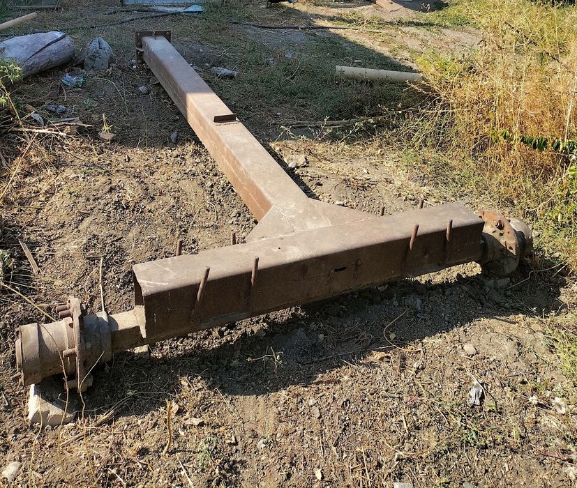 Прицеп. Основание под цистерну